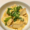 azbjbn's cooksnap of when they made ＊絹揚げの卵とじ＊.