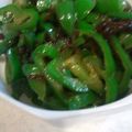 gaudihkd's cooksnap of when they made 塩昆布とごま油でピーマンの簡単ナムル.