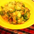 nahho's cooksnap of when they made 苦くないゴーヤチャンプルー・オイスター味.