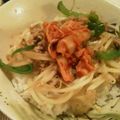 natsu720's cooksnap of when they made 簡単！もやし・ピーマン・ひき肉味噌炒め丼.