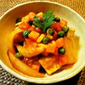 Ｔ，ＳＡＥＫＯ's cooksnap of when they made ☆厚揚げと玉ねぎのケチャップ煮☆.