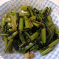 我が家でベーカリー's cooksnap of when they made かぶの葉★やみつき炒め.