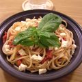 ＫＩＸ's cooksnap of when they made ドライトマト、フェタ＆アンチョビのパスタ.
