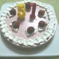 ぱんにょ's cooksnap of when they made 苺でさわやかレアチーズケーキ.