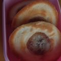 ｶﾗｰｶﾞｰﾄﾞ's cooksnap of when they made 離乳食にも♪バナナホットケーキ.