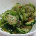 ＊まめゴマ＊'s cooksnap of when they made 夏にピッタリ！胡瓜とセロリの梅おかか和え.