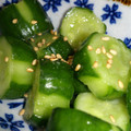 shimi49's cooksnap of when they made あっさり☆きゅうりのわさび漬け.