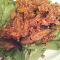 おやまおり's cooksnap of when they made なすと挽き肉のトマトソース炒め♪.