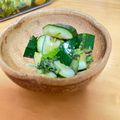 happukuck's cooksnap of when they made 【白だし】塩もみいらず♪きゅうりの浅漬け.