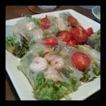 めぐみるく0927's cooksnap of when they made 簡単ヘルシー☆えびとアボカドの生春巻き.