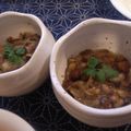 tomokoshiawase's cooksnap of when they made 納豆となめこの雪見和え.
