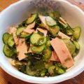 月見なっとう's cooksnap of when they made ❤すりゴマたっぷり酢の物❤.
