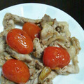 きしもとゆうこ's cooksnap of when they made 豚肉とミニトマトの炒め物.