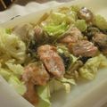 miyuki12's cooksnap of when they made 塩麹×白味噌漬け鮭とキャベツの蒸し焼き.