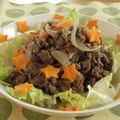 まんまるらあて's cooksnap of when they made 牛肉と野菜の味噌オイスターソース炒め.