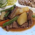 わいまる's cooksnap of when they made 肉じゃが。水なし、だしなし、加圧３０秒！.