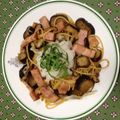 東京会議's cooksnap of when they made 和風パスタ　シイタケ入り　手抜きだけど.