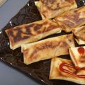 ユキ9595's cooksnap of when they made ミートソースでサモサ.
