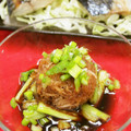 saki1010's cooksnap of when they made 焼きねぎのおろしのせ♪.
