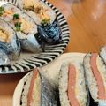 ナカミチ's cooksnap of when they made ❀握らないおにぎり☆簡単☆おにぎらず❀.