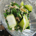 pinkkiika's cooksnap of when they made ♪青梗菜と茗荷の和え物♪.