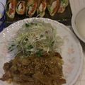 マレス's cooksnap of when they made 【定番】 俺の 豚しょうが焼き.