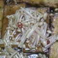 なーぉさん☆'s cooksnap of when they made 超簡単☆なめ茸風揚げ出し豆腐☆.