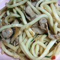 ＊＊aco＊＊'s cooksnap of when they made アッサリ！大葉と豚バラの焼きうどん.