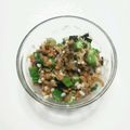 そらぽん。's cooksnap of when they made ネバネバ納豆×オクラの磯合え♪.