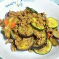 yukilocoママ's cooksnap of when they made 茄子と鶏ひき肉のカレー炒め♪.