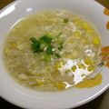 マダムG's cooksnap of when they made ウェイパーで作る、簡単コーン玉子スープ♪.