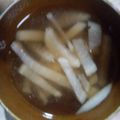 とちぴー's cooksnap of when they made 大根サラダで作る簡単中華風スープ.