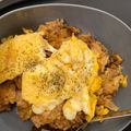あやか0006's cooksnap of when they made 合挽き肉で♪我が家のコクうまオムライス.