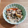 クック3T1G1T☆'s cooksnap of when they made ひじき煮リメイク☆おから炒り.