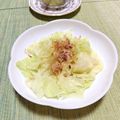 ＴＯＭＯ ＹＵ's cooksnap of when they made キャベツレンチンおかか乗せ.