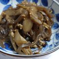♡Catherine's cooksnap of when they made 定番のきんぴらごぼう～しめじ入り～.