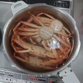 幸福女神's cooksnap of when they made 蟹のゆで方　せいこがに、香箱蟹の食べ方.