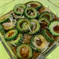 zeyko's cooksnap of when they made 夏の常備菜。ゴーヤの焼き浸し。.