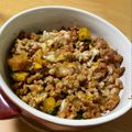 まうぴぃ's cooksnap of when they made ズボラで簡単♬南瓜と挽き肉のグラタン.