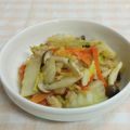 umemodoki's cooksnap of when they made カニ缶と白菜の中華味.