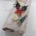 roll21's cooksnap of when they made クリスマスケーキ★簡単ブッシュドノエル.