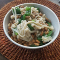 ふか谷's cooksnap of when they made エノキとピーマンの納豆あえ♪.