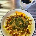 おりこうポチ's cooksnap of when they made ライスペーパーdeとん平焼き☆簡単非常食.