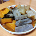山ばあば's cooksnap of when they made 和煮物♪ごぼう蒟蒻人参ちくわで.