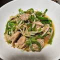 ✿月華❀'s cooksnap of when they made 鶏ともやしとピーマンのオイスター炒め.