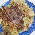 くむちん's cooksnap of when they made 長芋たっぷりお好み焼き.