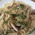 シゲミチ's cooksnap of when they made キノコたっぷり！ドレッシングでしそパスタ.