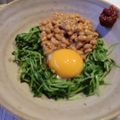 kookuro's cooksnap of when they made ちょっと一品❀シャキシャキ納豆.