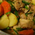 nyanyatoto's cooksnap of when they made 鶏肉とじゃが芋のハチミツ味噌煮.