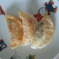 mikamama11's cooksnap of when they made ポパイより強く！？（餃子の皮で包み揚げ）.
